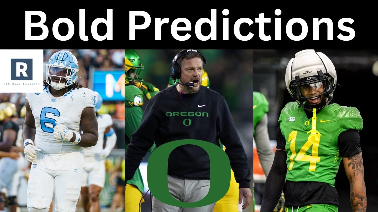 Смелые прогнозы на весенние тренировки футбольной команды Орегона | Изменения позиций? | Новички,...