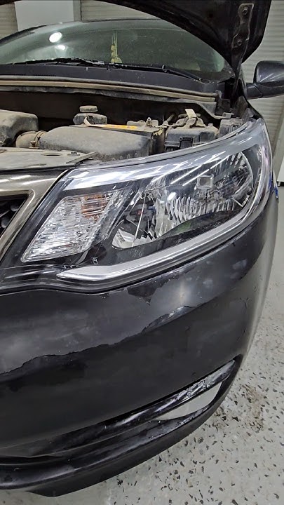 Кия Рио 3 регулировка и полировка фар. Важная информация при установке ...