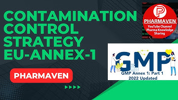 Contamination Control Strategy ​⁠@PHARMAVEN #ccs #euannex #contamination #contaminationcontrol