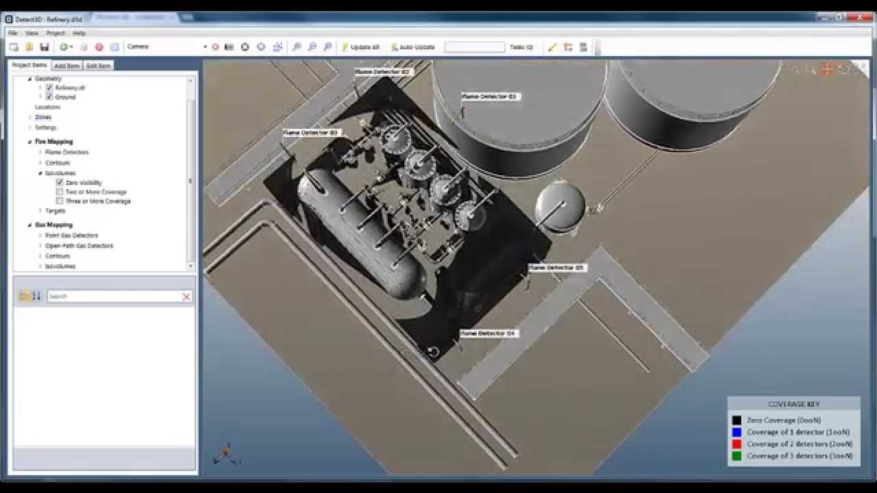 2D vs 3D Fire and Gas Mapping