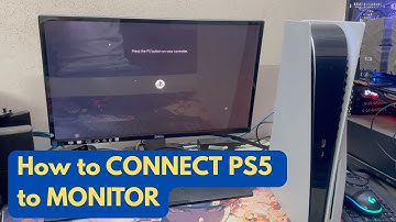 How to CONNECT PS5 to MONITOR (EASY METHOD)