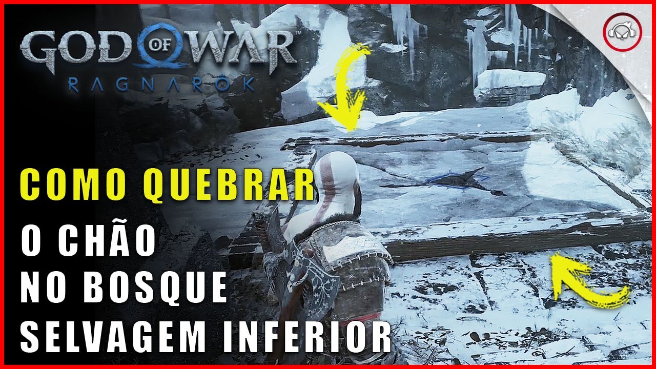 Miniatura do vídeo God of war Ragnarok, Como quebrar o chão no Bosque Selvagem Inferior | Super dica