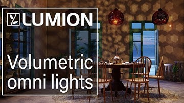 Lumion 12.3 tutorial: How to illuminate designs with volumetric omni lights