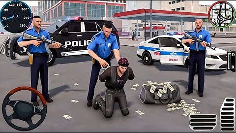 Police Car Chase Simulator 3D Game - Real Cop Cars Driving Simulator 2025 - Android GamePlay