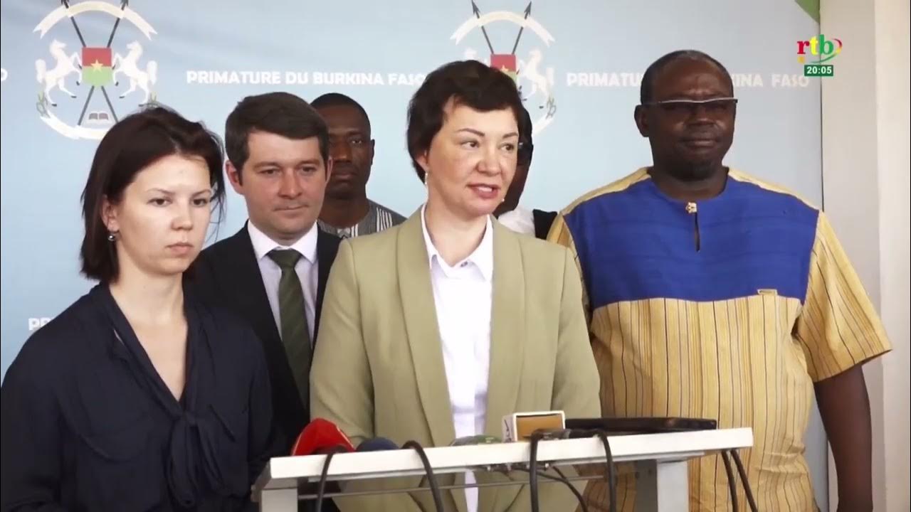 Le Premier ministre a reçu en audience une délégation Russe YouTube