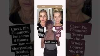 How She Lifted Her Face Naturally — The Viral Routine That Works 💁♀️#naturalskincare #faceworkout