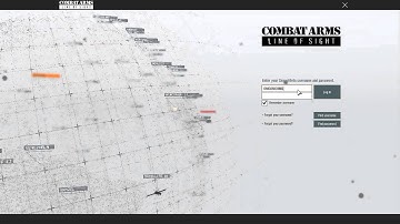 Combat Arms: Line Of Sight Login Screen