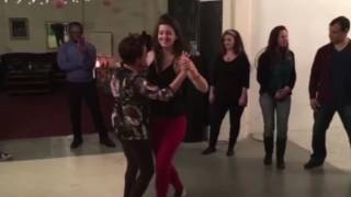 Rachel Cassandra starts a Roc Kizomba Steal Jam