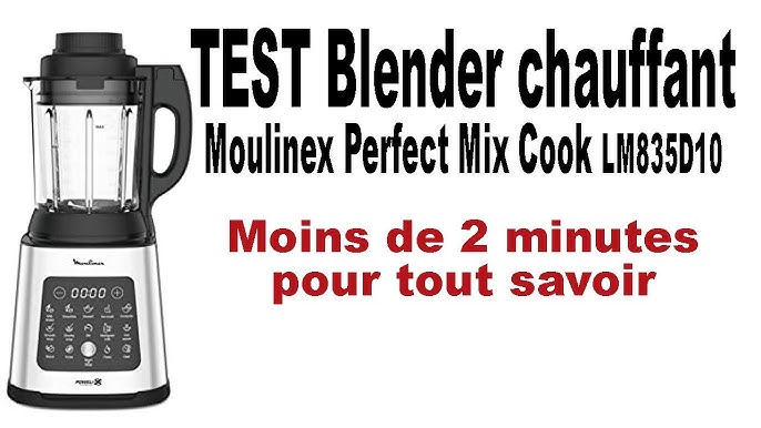 Blender chauffant LM835D10 1400W, Moulinex  La Belle Vie : Courses en  Ligne - Livraison à Domicile