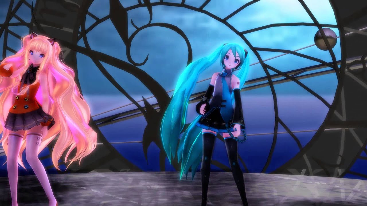 【ＭＭＤ】☆★ Bad Apple ★☆【SeeU & Miku】