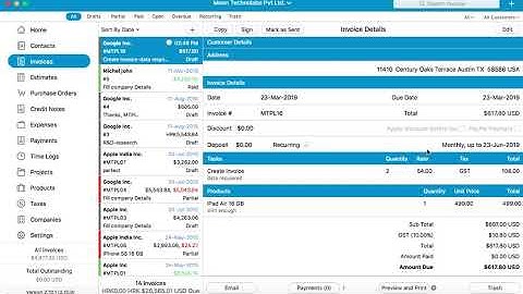 How To Create Recurring Invoice & Expense Using Moon Invoice