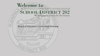 PSD202 Committee Meeting - Wednesday March 15, 2023