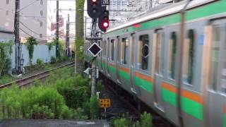 JR線 横浜駅 E231系+E233系 E217系 発車