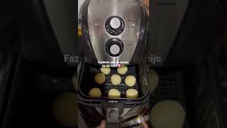 pãozinho de queijo🩷 #viral #fyp #comidas #pão #airfrayer