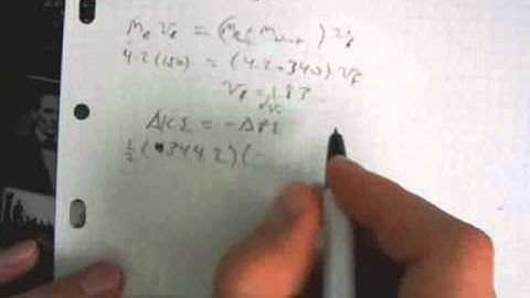 Momentum - Ballistic Pendulum + Elastic Collisions