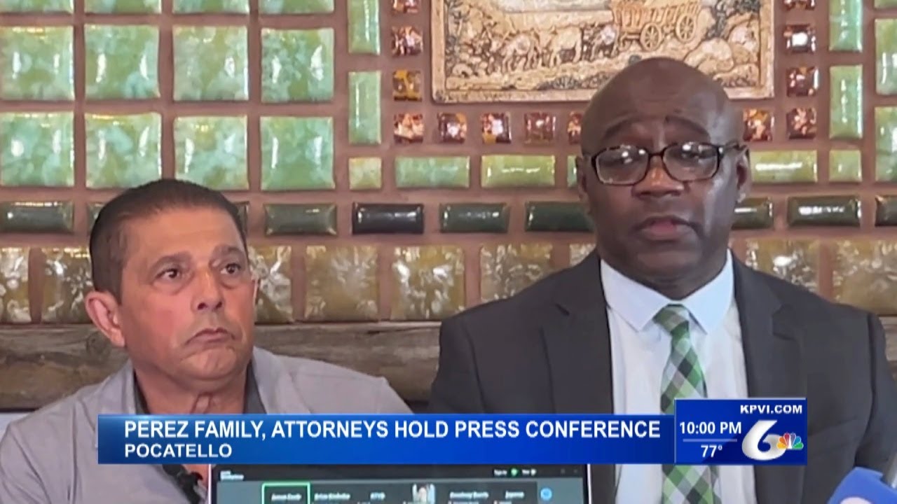 Family and Lawyers for Victor Perez Hold a News Conference - YouTube