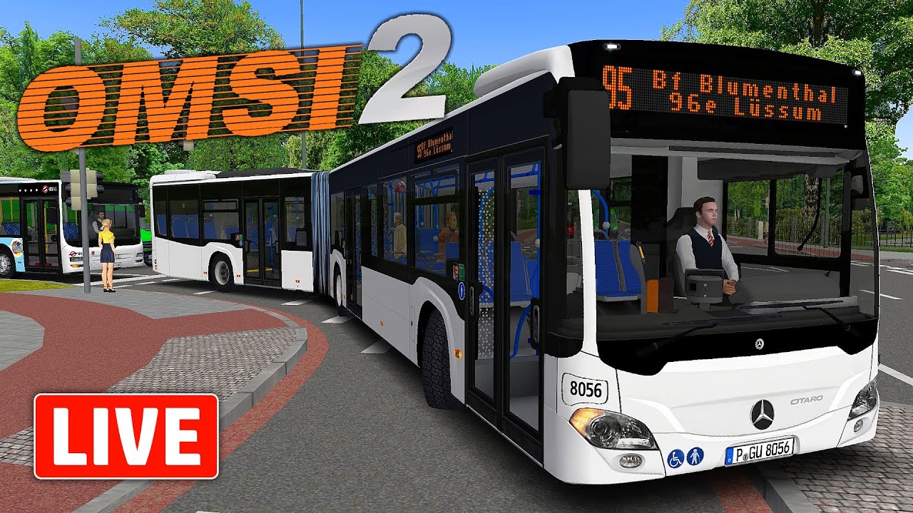 OMSI 2 - Bremen Nord, Fikcyjny Szczecin, Ahlheim V4 | Stream-Aufzeichnung vom 30.06.2023