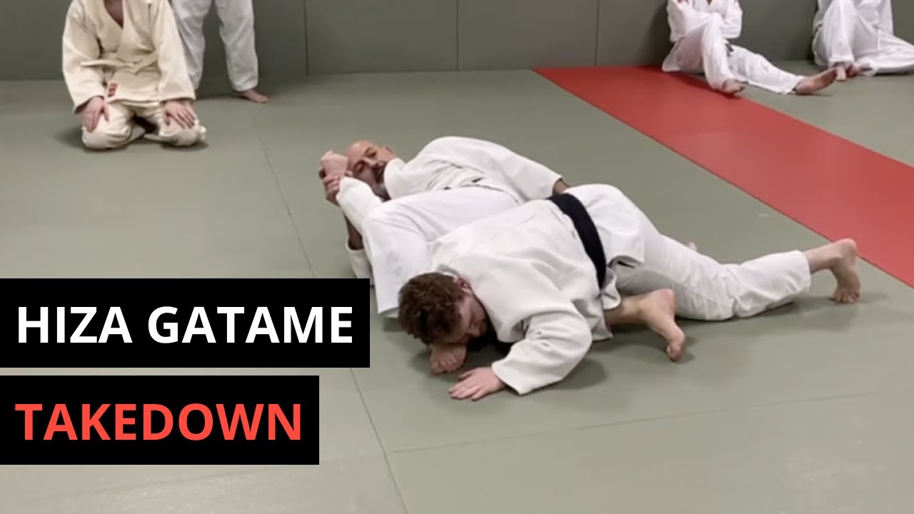 Hiza Gatame Takedown for Judo/BJJ
