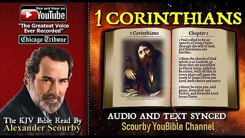 46 I Book of 1 Corinthians | Read by Alexander Scourby |The GREATEST VOICE Ever Recorded