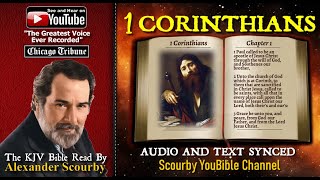 46 I Book of 1 Corinthians | Read by Alexander Scourby | AUDIO & TEXT | FREE on YouTube GOD IS LOVE