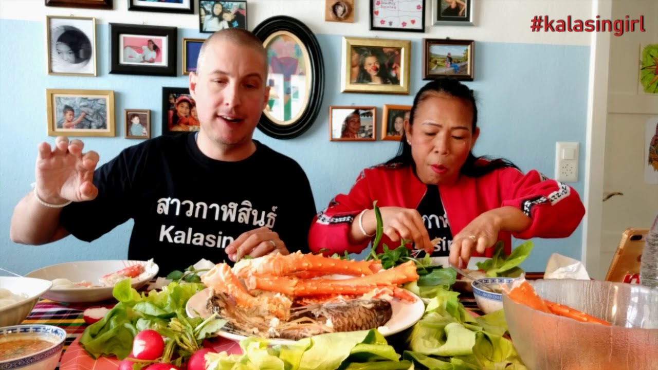 มาคะเมี่ยงปลากับปูยักษ์ - YouTube