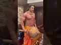 Varinder ghuman as hanuman  shorts bodybuilder hanuman ytshorts trending viral gym