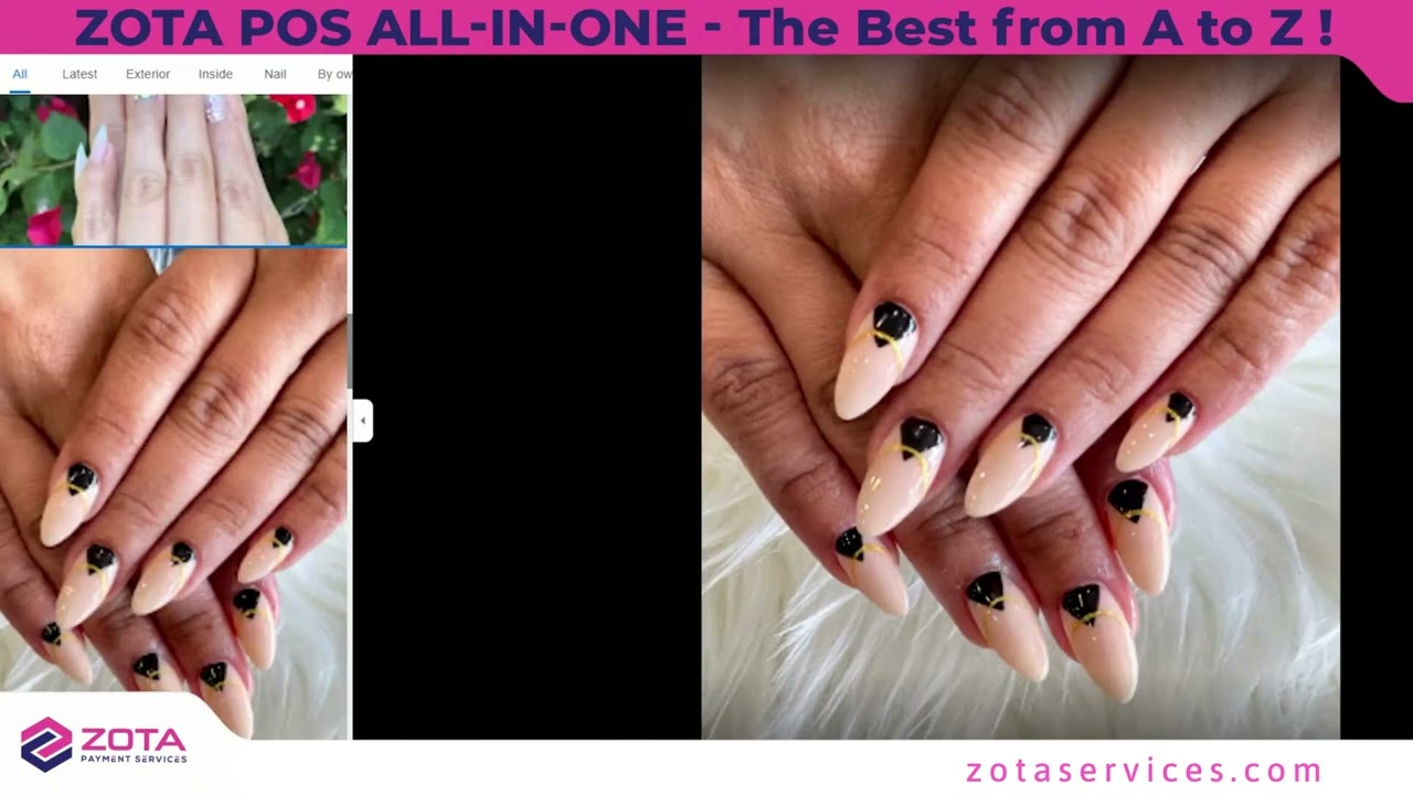 Outline Video Glowzy Nails Spa Zota POS Review Viet
