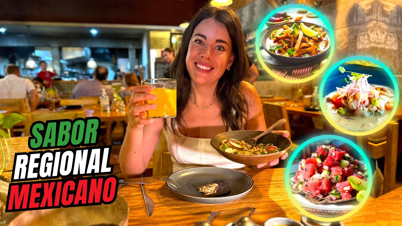 Deliciosa Comida Mexicana en Axiote 🇲🇽 Playa del Carmen *MEXICO 4K
