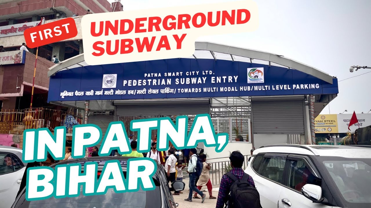 First Underground Subway in Bihar|| Patna me Pehli baar Subway|| Patna Vlog||