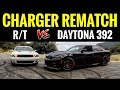 Dodge Charger DAYTONA 392 vs Challenger RT | STREET RACE &amp; BURNOUTS!