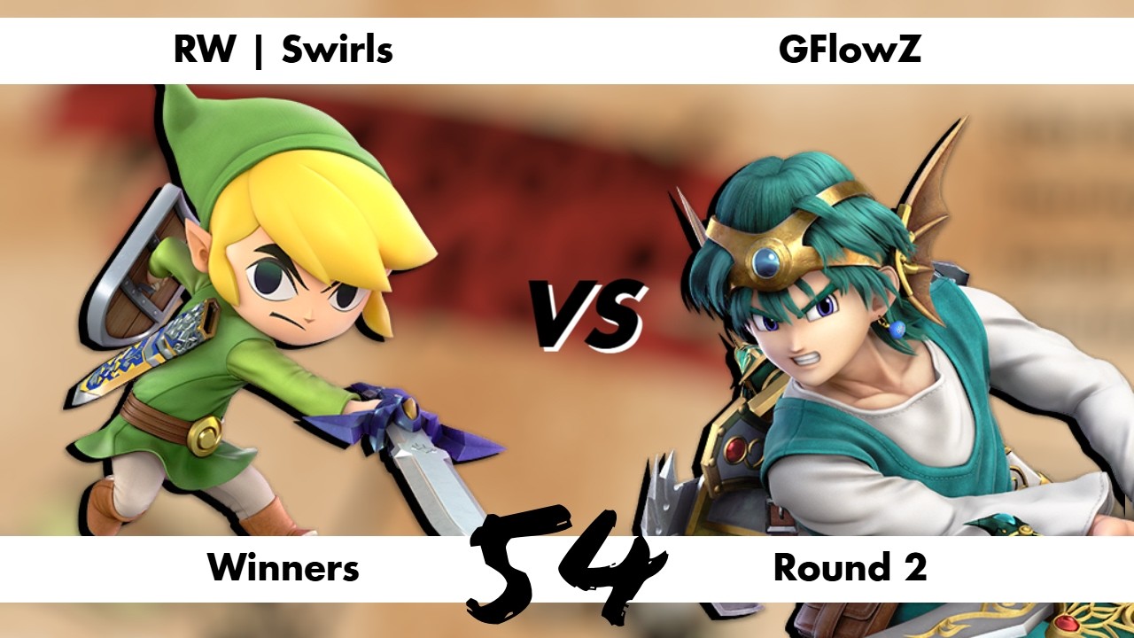 Maroon Mixups #54 - Swirls (Toon Link) Vs. GFlowZ (Hero) - Winners Round 2
