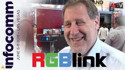 Video processing at any scale from RGBlink