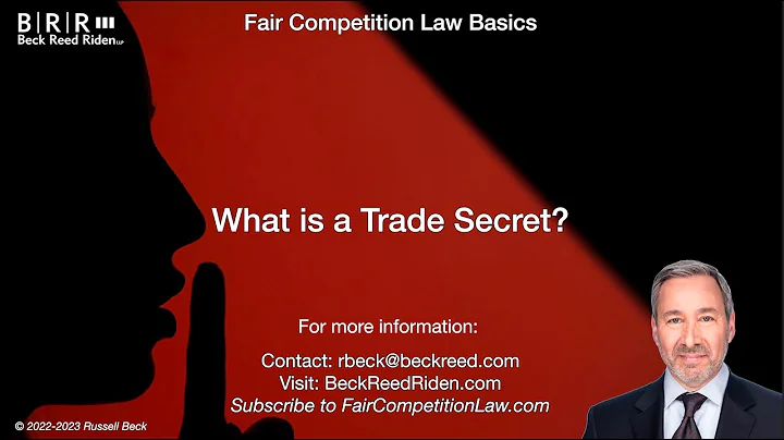 What is a Trade Secret?