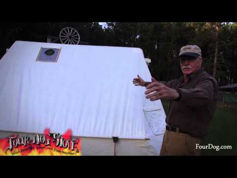 04 Tent Tour | Four Dog Stove | Winter Camping Symposium 2014