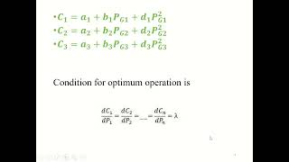 Economic Load Dispatch