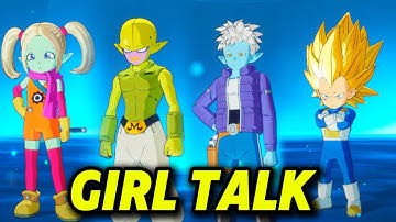 Daima Characters in DRAGON BALL: Sparking ZERO DLC 2 - All Girl Talk Interactions
