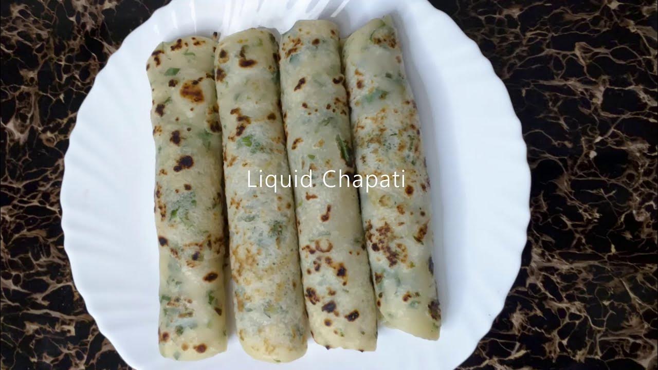 How to make Chapati using Liquid batter/No knead chapati recipe/Must