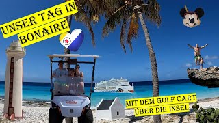 Unser Tag in Bonaire - Mit dem Golf Cart über die Insel (4K) | AIDA Perla 02-2023| VLOG #029-5-1