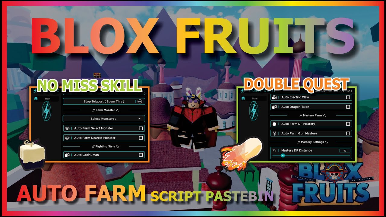 🏆NEW] HOW TO GET USE Blox Fruits Script / Hack, Auto Farm + INSTANT  MASTERY