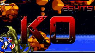 TheMattalocalypse Random Mugen Battle - 316 - Sonic & Tails VS. King Ghidorah