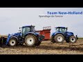 Une quipe de newholland  lepandage de fumier    gaec durban 