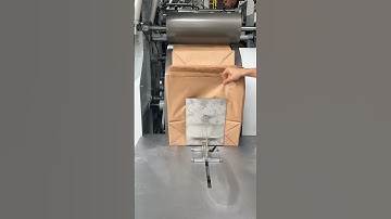 fully automatic square bottom paper bag machine#machine #paperbag #paper #paperbagmachine #china