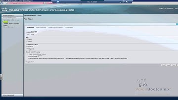 Cisco UCCE 10.5 - Lab 7 – Standard   Deploying Cisco Unified CCE 10 5   Router