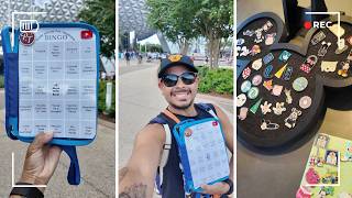 EPCOT Breezeway Pin BINGO - August 2026 Guide