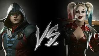 Injustice 2 - Robin Vs. Harley Quinn (HARD)