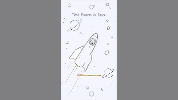 What Happens If TIME STOPS in Space? (Terrifying Answer!) #shorts #whatif #scienceshorts #animation