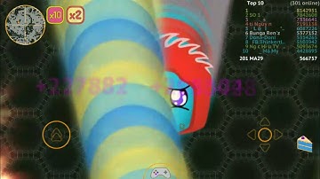 Wormate.io - Mod Menu - Funny Moments - wormateio best gameplay - Part 138