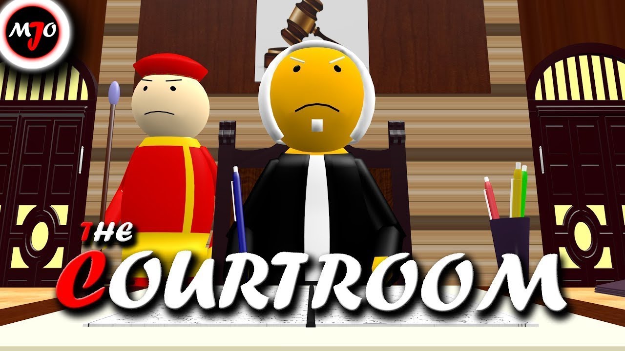 MAKE JOKE OF MJO   THE COURTROOM