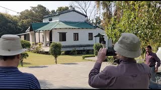 The home of Corbett of Corbett National Park Winters Home on the plains of India, at Kaldhungi.