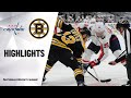 Capitals @ Bruins 4/18/21 | NHL Highlights